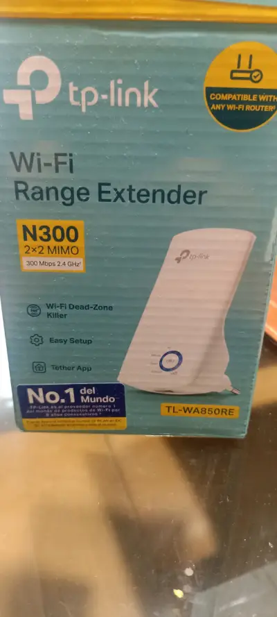 Repetidor de señal Wi-Fi TP-Link N300 TL-WA850RE - miniatura 3