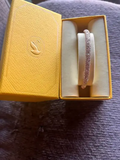 Swarovski, Brazalete Sublima, Pave,  nieve,blanco - miniatura 1