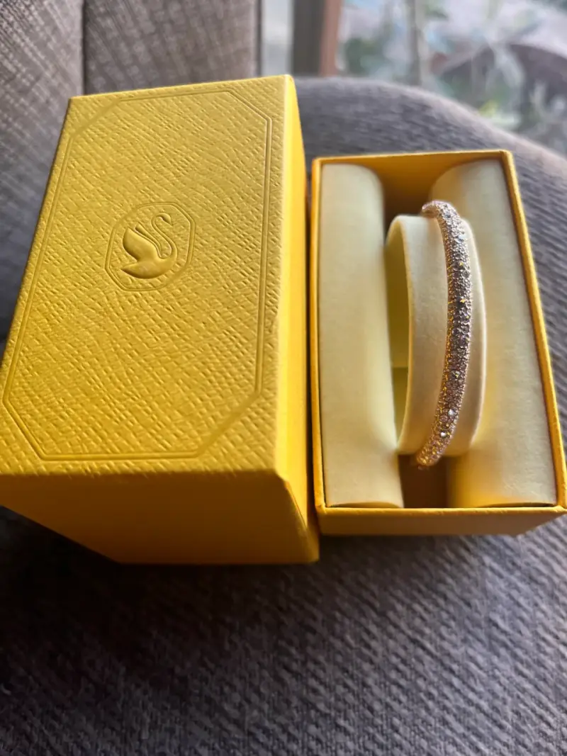 Swarovski, Brazalete Sublima, Pave, nieve,blanco - 2