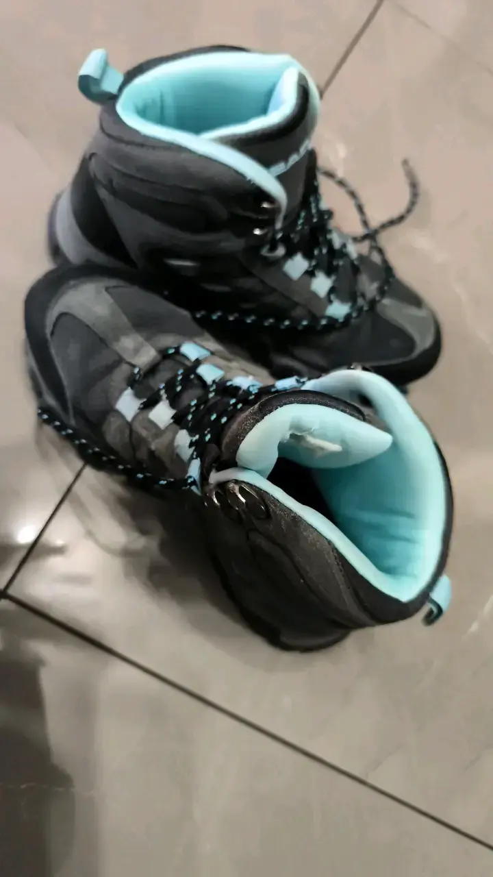 Botas de montaña Head impermeables gris y azul. - 1