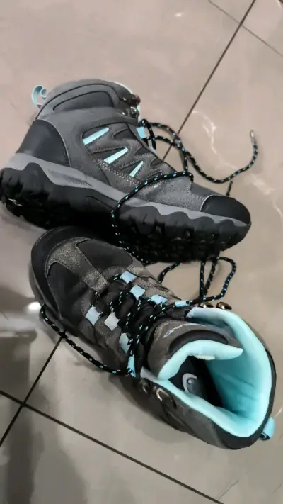 Botas de montaña Head impermeables gris y azul. - miniatura 2