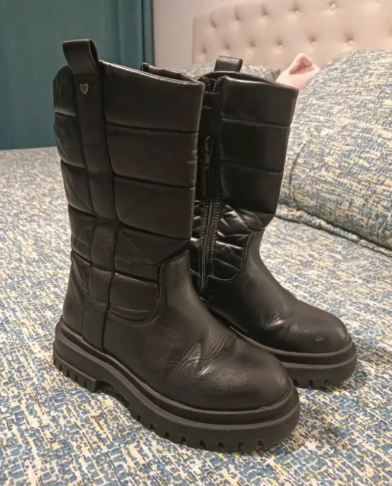 Botas negras niña talla 31 Colloky - 3