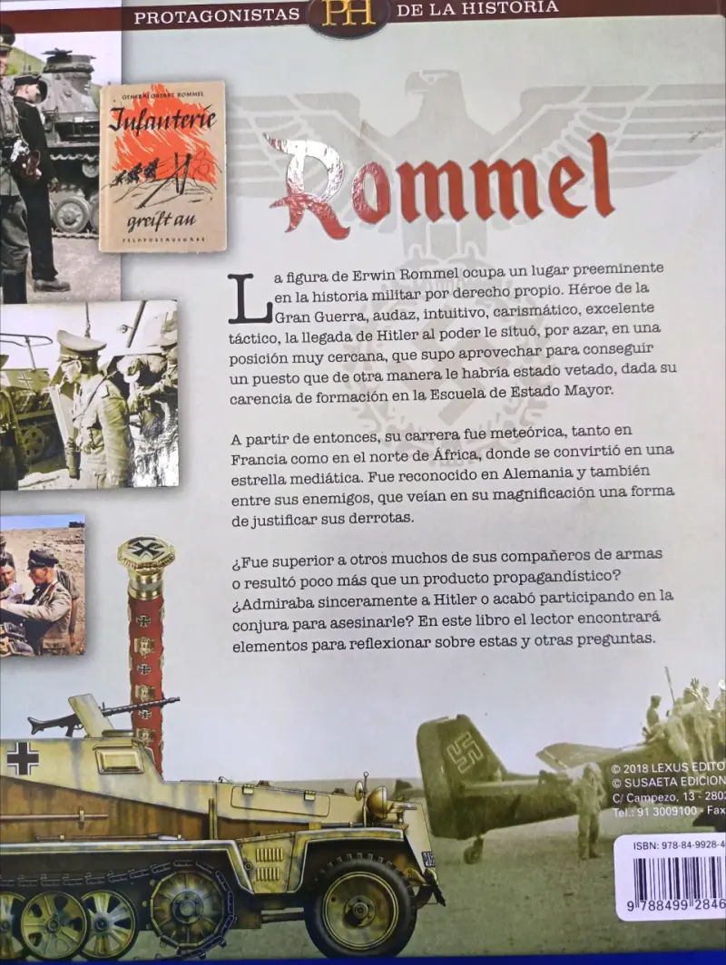 Libro 'Rommel' de la colección Protagonistas de la - 2