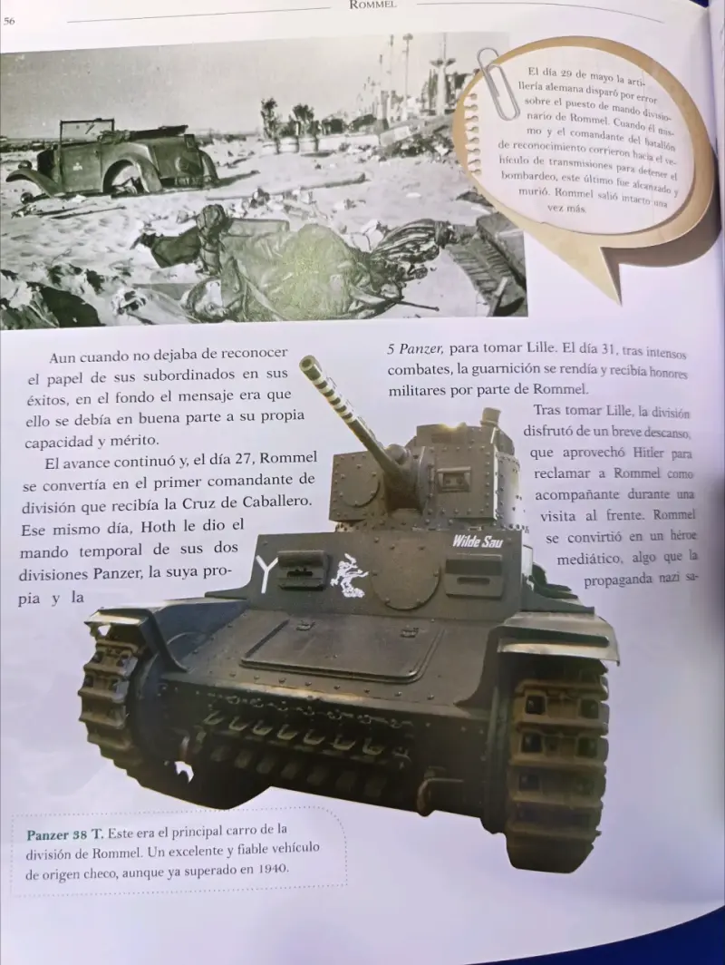 Libro 'Rommel' de la colección Protagonistas de la - 4