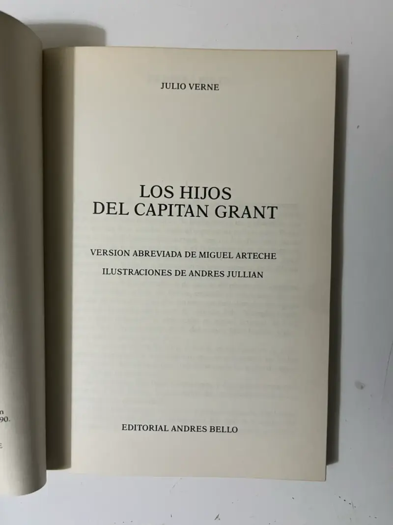 Libro Los Hijos del Capitán Grant de Julio Verne - 2