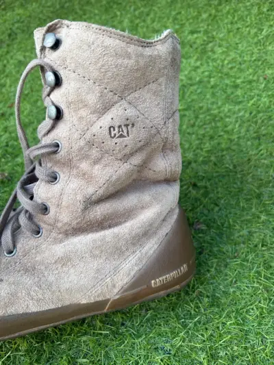 Botas de invierno CAT beige con forro - miniatura 3