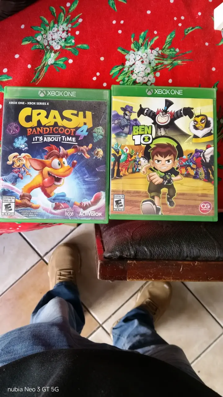 Juegos Xbox One Crash Bandicoot 4 y Ben 10