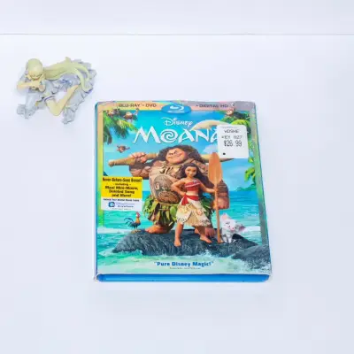 Blu-ray y DVD de Moana Disney - miniatura 1