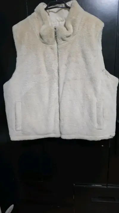 Chaqueta Reversible Fiorucci Beige Talla XL - miniatura 3