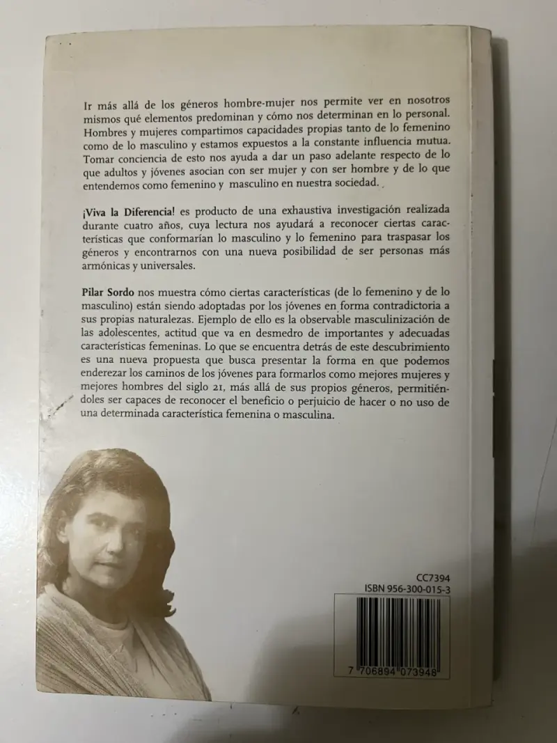 Libro ¡Viva la Diferencia! de Pilar Sordo - 3