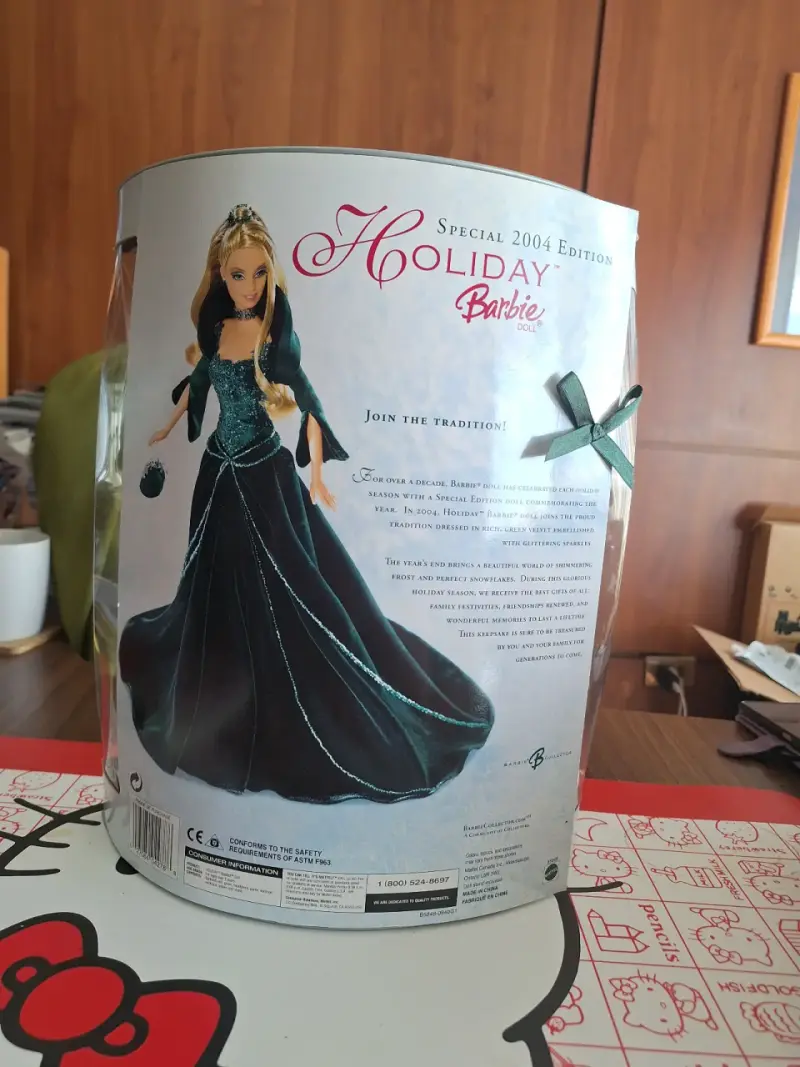 Muñeca Barbie Holiday Edición Especial 2004 - 5
