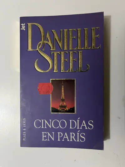 Libro 'Cinco Días en París' de Danielle Steel - miniatura 1
