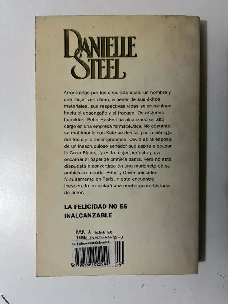 Libro 'Cinco Días en París' de Danielle Steel - 3