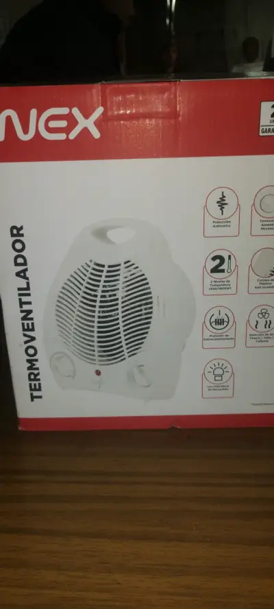 Termoventilador Nex 1900W con Termostato - miniatura 2