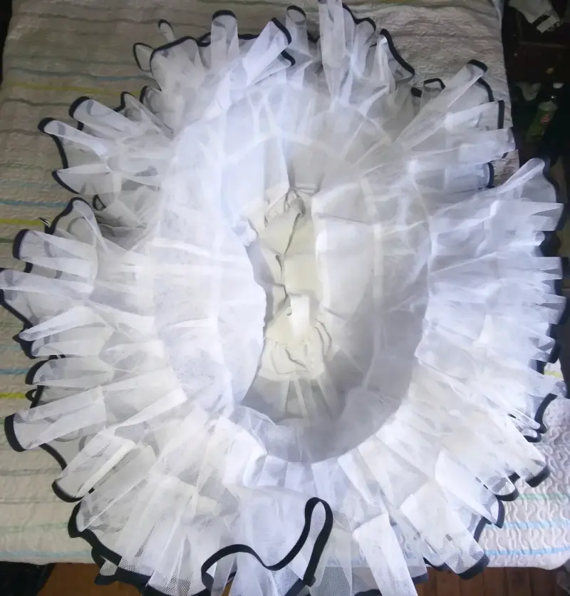 Falso blanco con bordes negros - 2