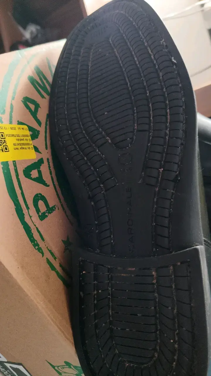 Botines de cuero negro para hombre - 3