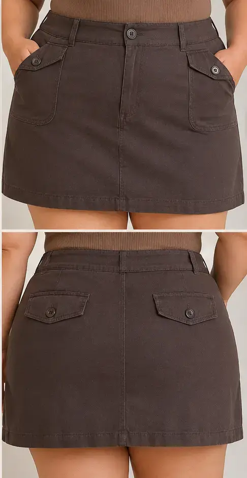 Falda short plusay - 4