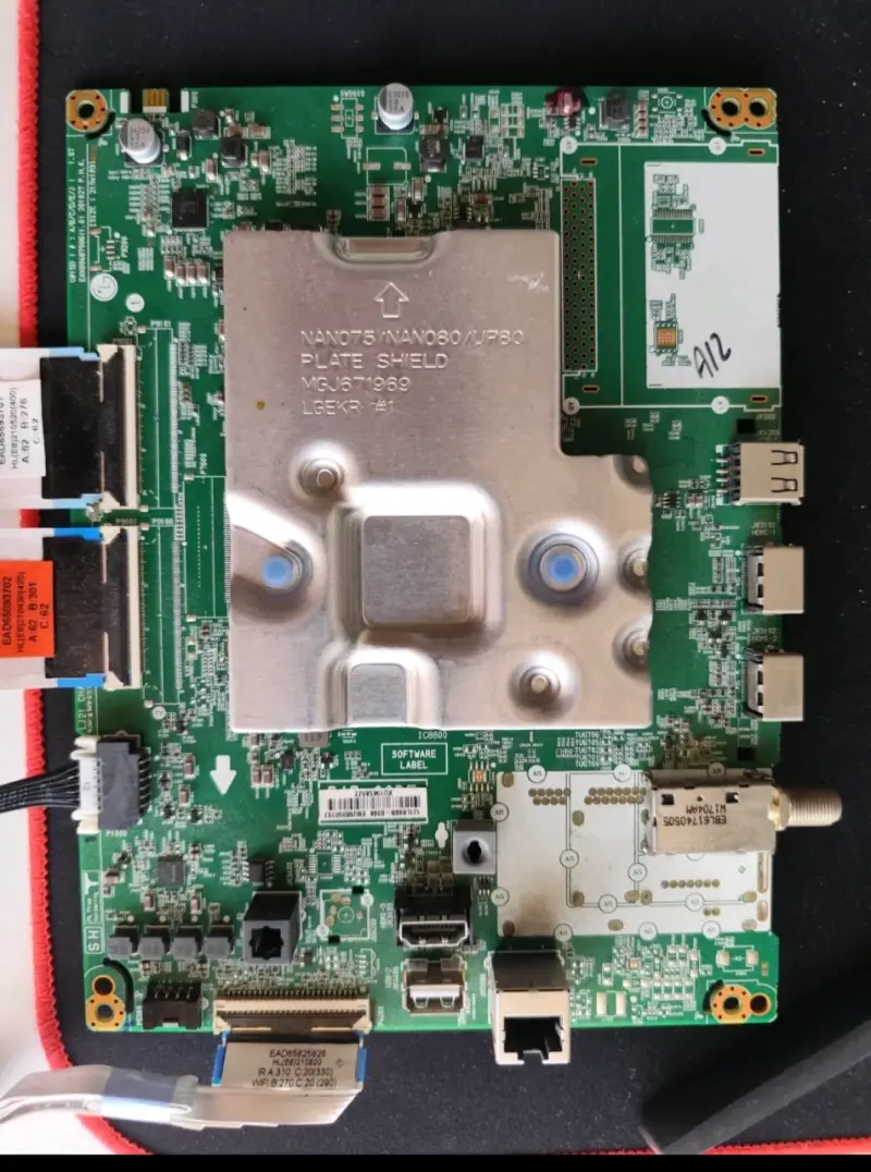 Kit Placa Main LG 43UP7750PSB / 55UP7750 + WiFi y - 2