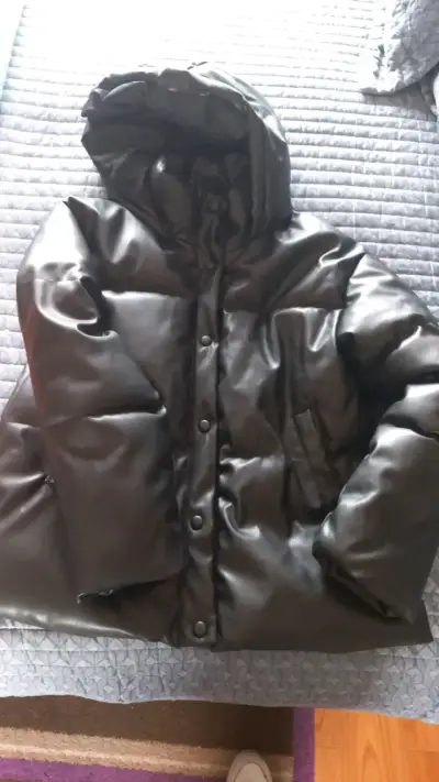 Chaqueta acolchada negra Foster Moon - miniatura 1