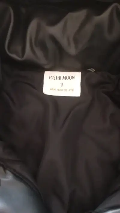 Chaqueta acolchada negra Foster Moon - miniatura 2
