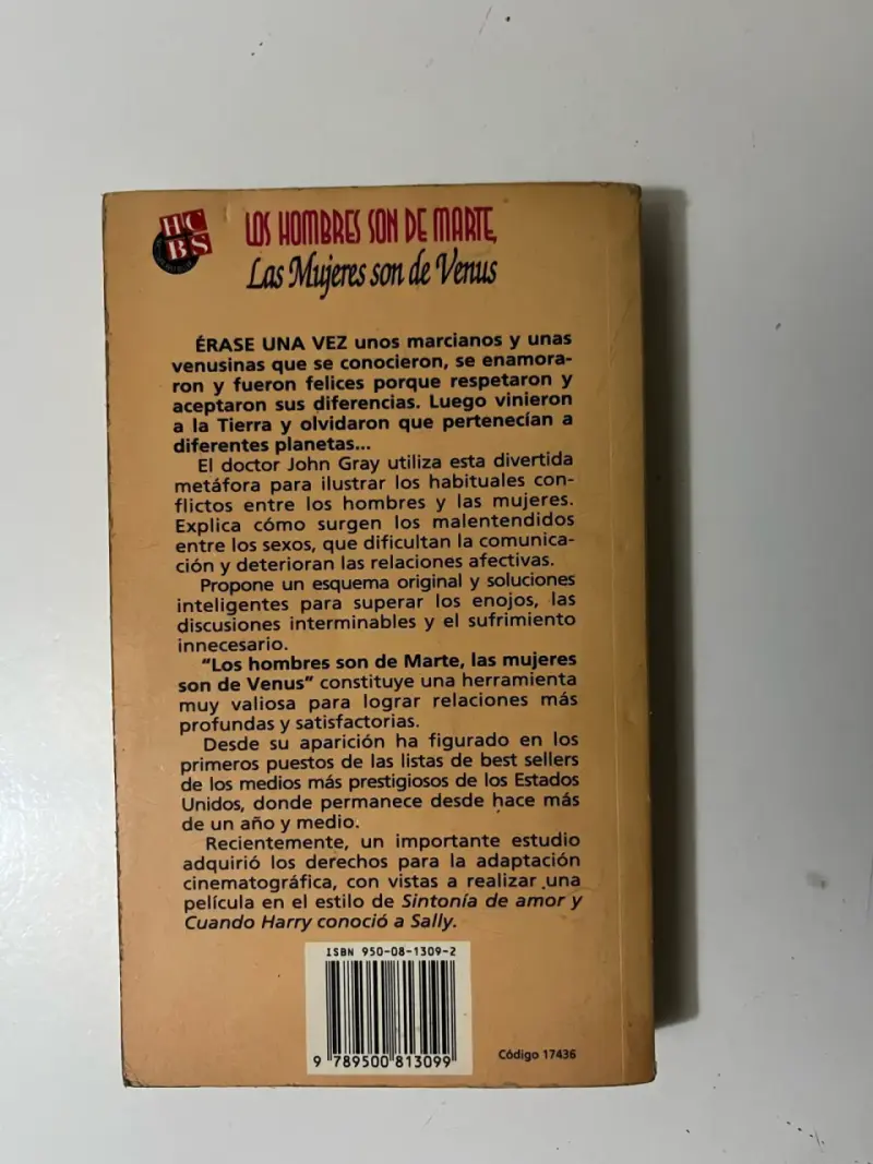 Libro 'Los Hombres Son de Marte, Las Mujeres Son de Venus' de John Gray - 3