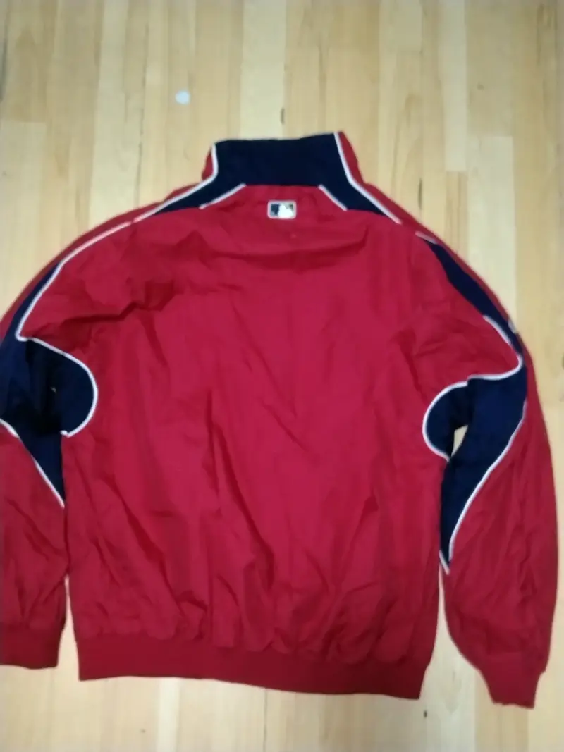 Chaqueta deportiva roja Nationals Majestic - 2