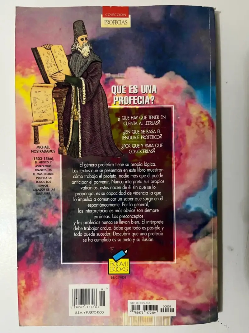 Libro Nostradamus y Otros Profetas - 3