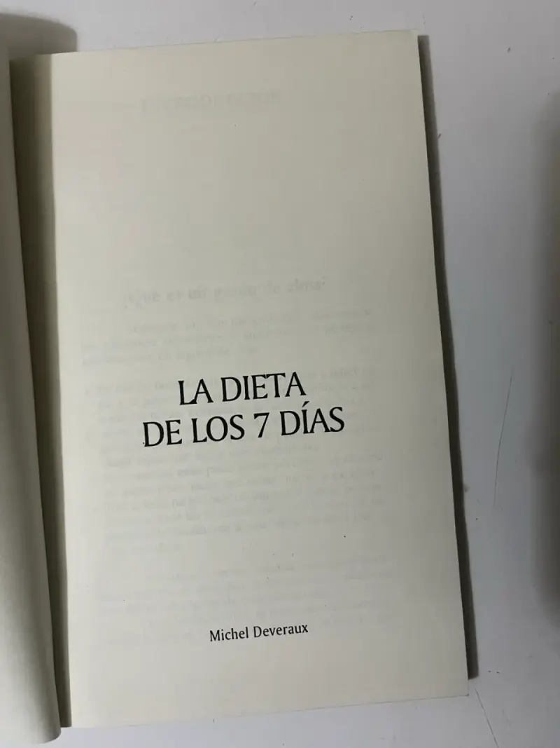 Libro La Dieta De Los 7 Días para Superar el Hambre - 2