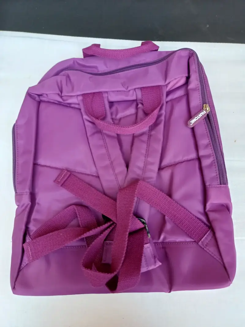 Mochila morada Pantone con diseño moderno - 1
