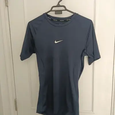 Polera de Compresión azul Nike Pro para hombre - miniatura 1