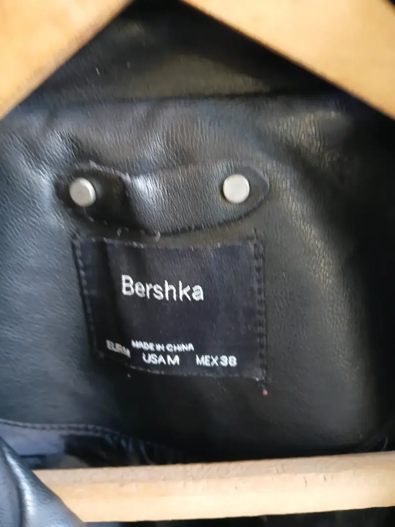 Chaqueta de cuero tallaM de hombre - 1