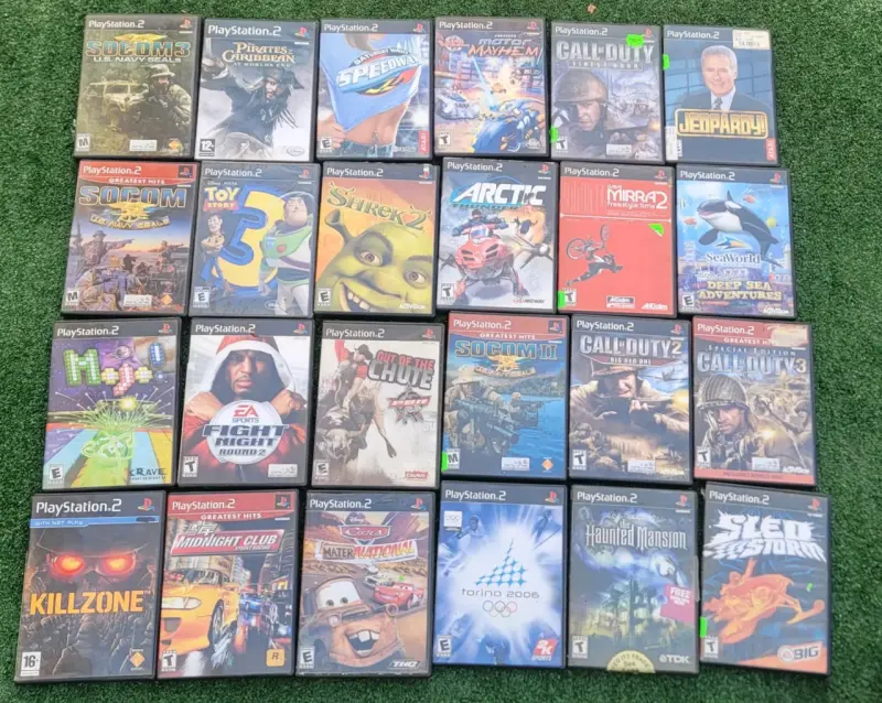 juegos  PlayStation 2 - 6