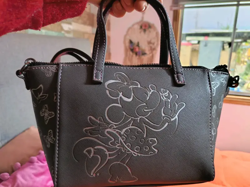 Cartera Disney Parks Minnie Mouse Gris - 1