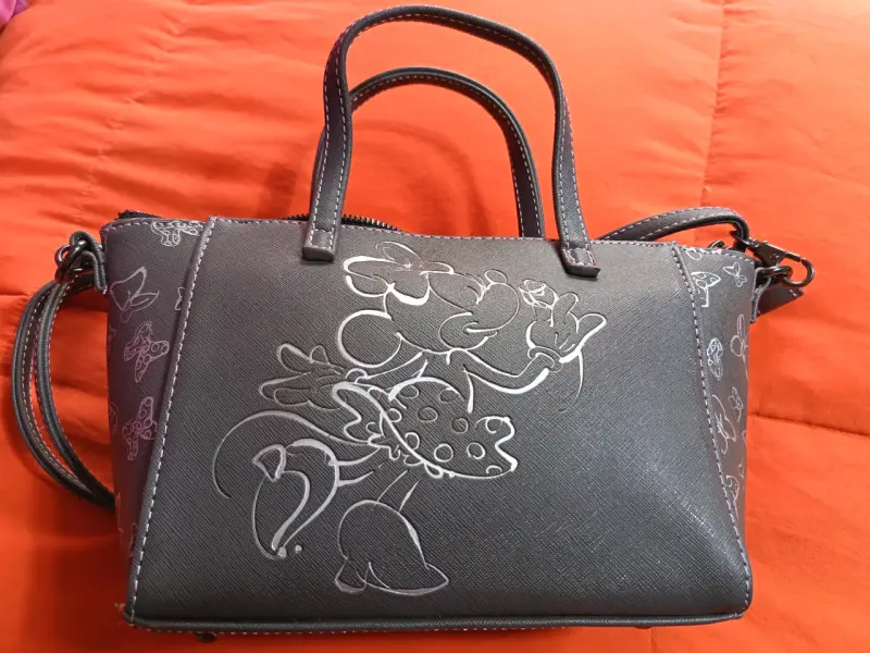 Cartera Disney Parks Minnie Mouse Gris - 4