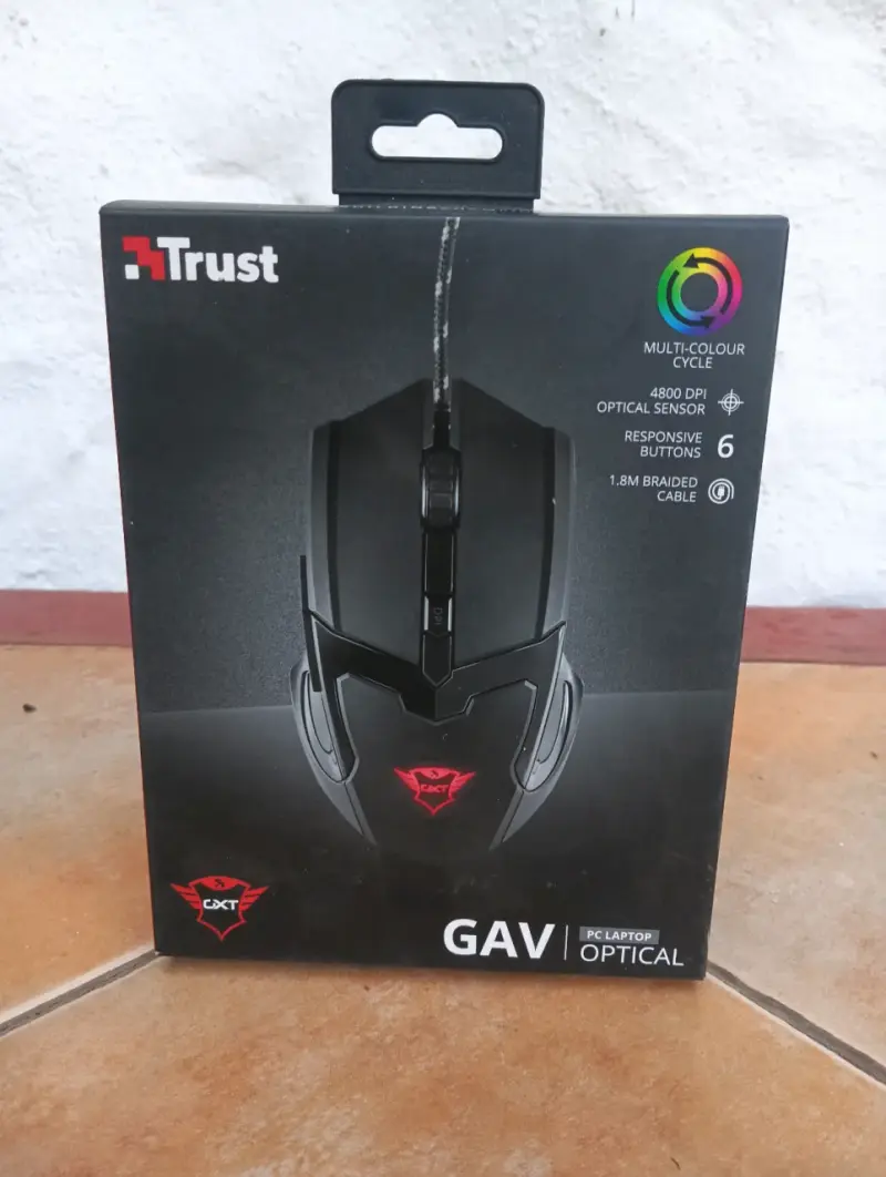 Mouse óptico Trust GXT con 6 botones - 1