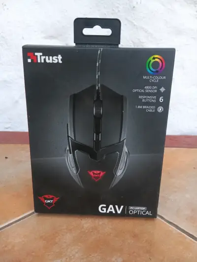 Mouse óptico Trust GXT con 6 botones - miniatura 1