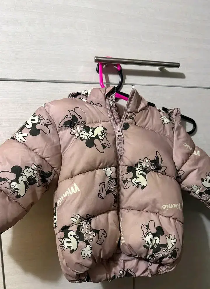 Chaqueta acolchada infantil Minnie Mouse