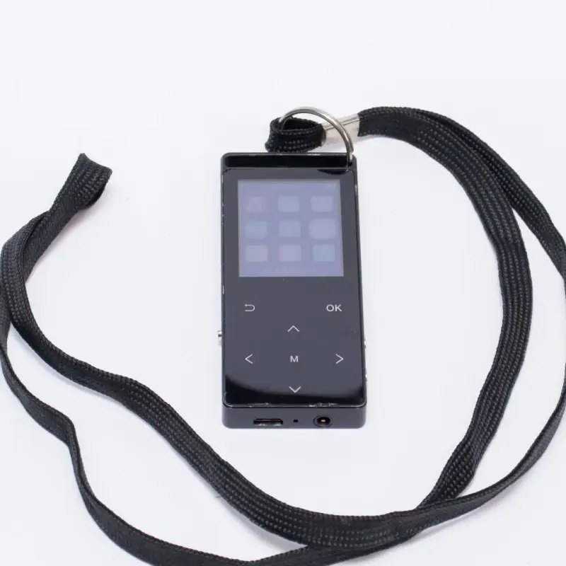 Reproductor MP3 Portátil con Pantalla y Correa - 1