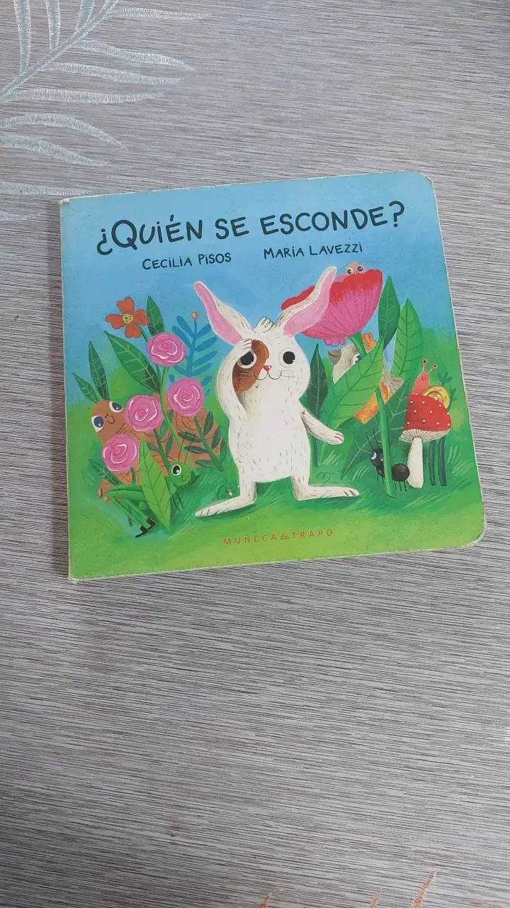 Libro infantil '¿Quién se esconde? de Cecilia Piso - 1