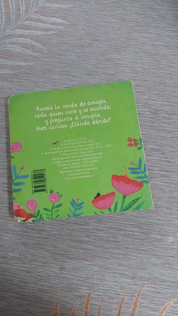 Libro infantil '¿Quién se esconde? de Cecilia Piso - 2