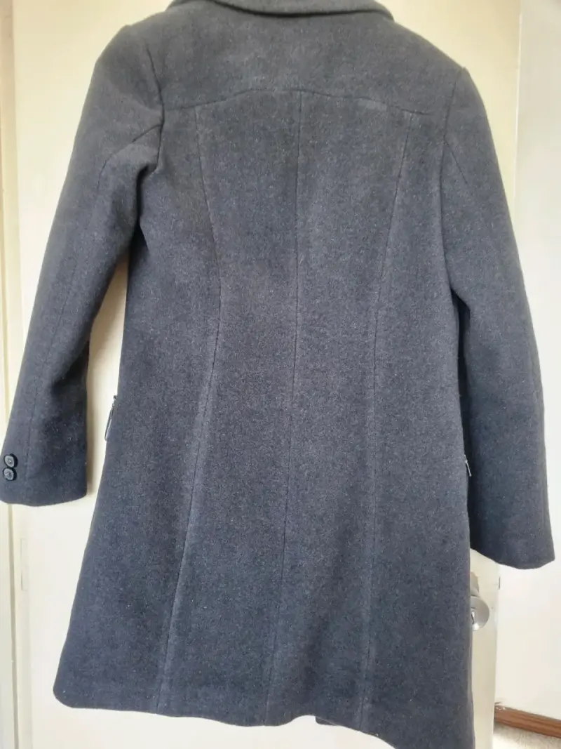 Abrigo gris Perry Ellis para mujer - 2