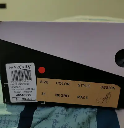 Zapatos de Tacón Alto Negros Marquis - miniatura 4