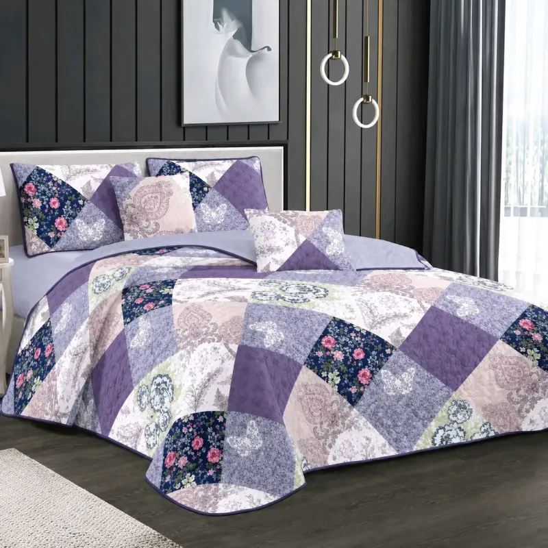 Cubrecama 2 plazas + Fundas de almohada 50x70cm - 4