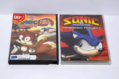 DVDs de Sonic The Hedgehog: Tall Tails y Doomsday Project - miniatura 1