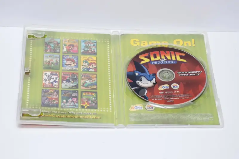 DVDs de Sonic The Hedgehog: Tall Tails y Doomsday Project - 2