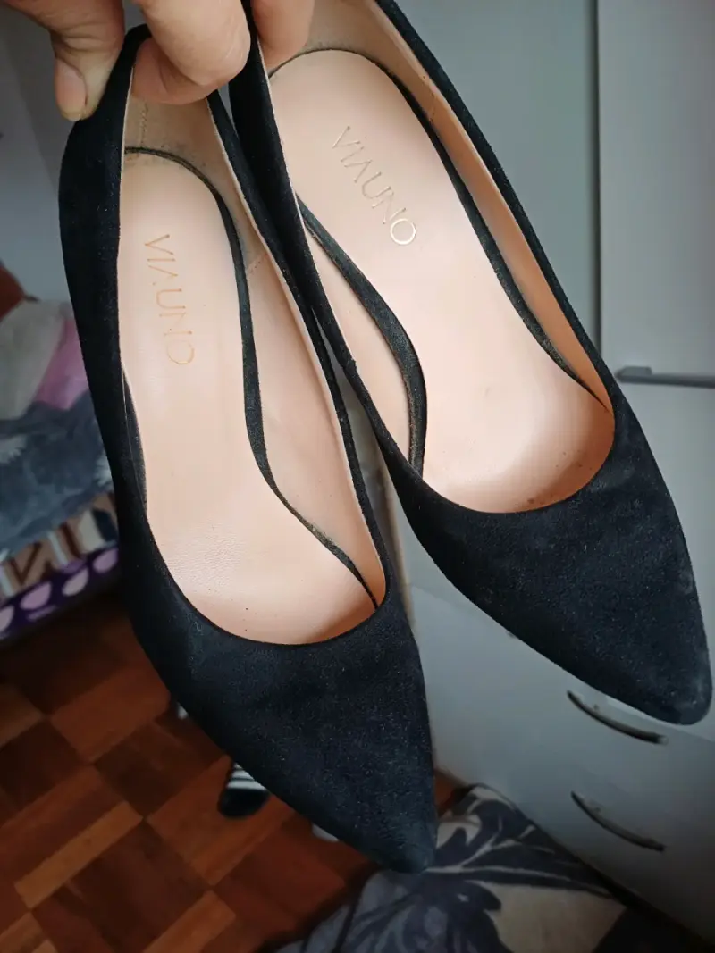 Zapatos de tacón alto negros Via Uno - 2