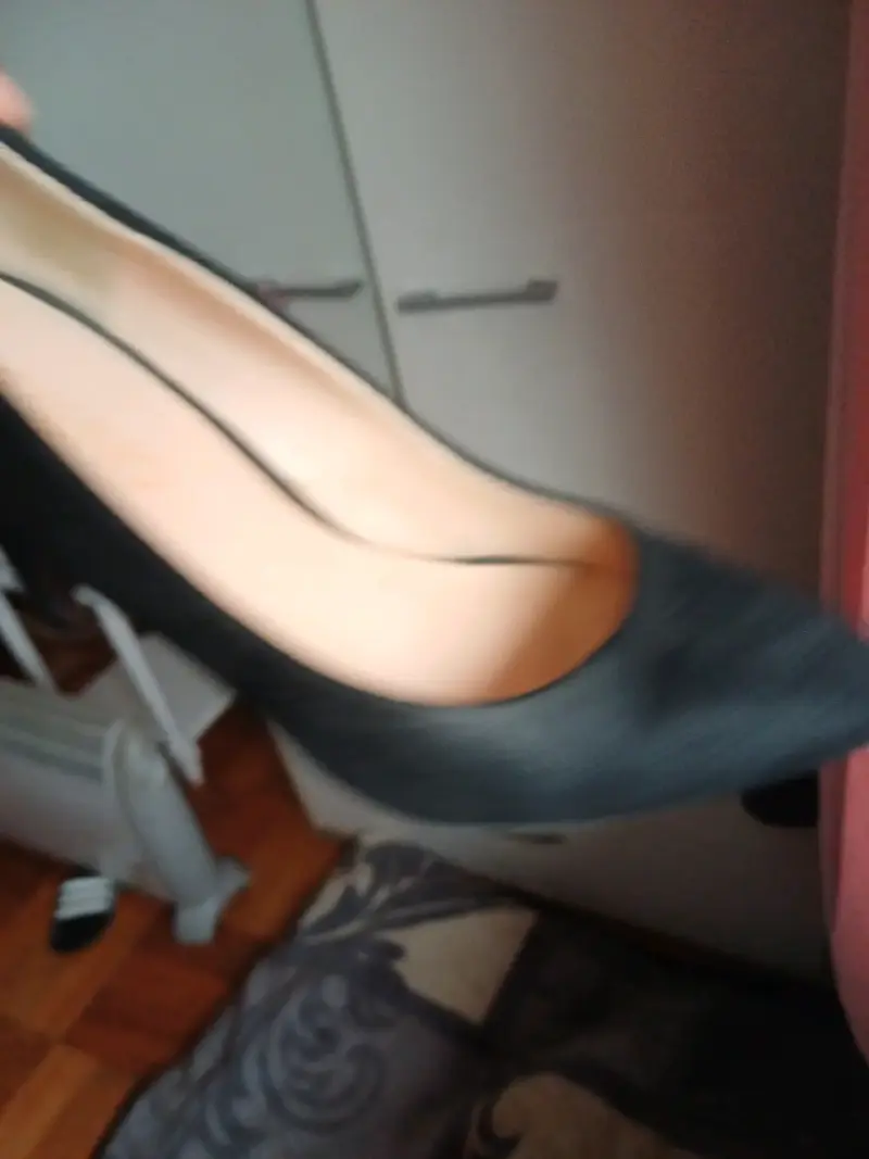 Zapatos de tacón alto negros Via Uno - 3