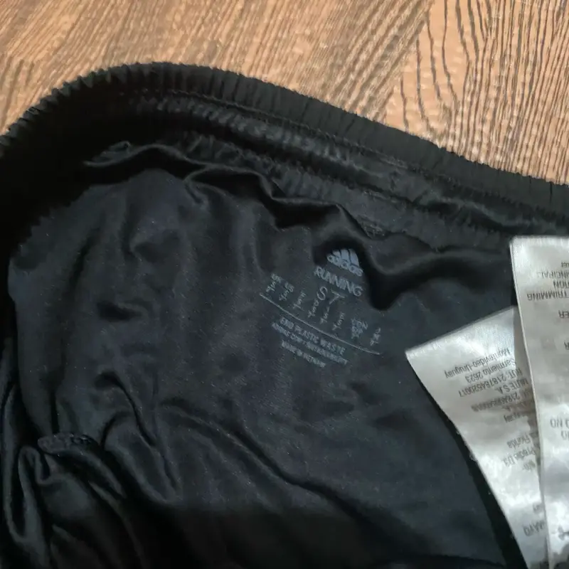 Shorts deportivos negros Adidas talla S - 3