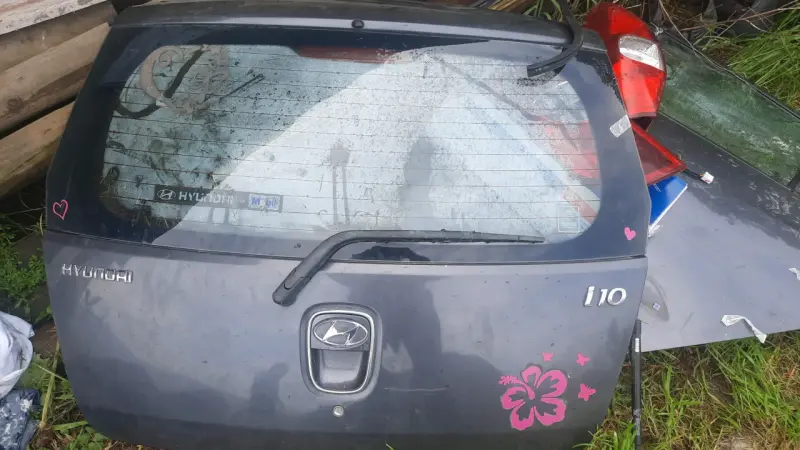 Puerta trasera Hyundai i10 gris - 3
