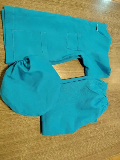 Difraz médico azul para niños - miniatura 1